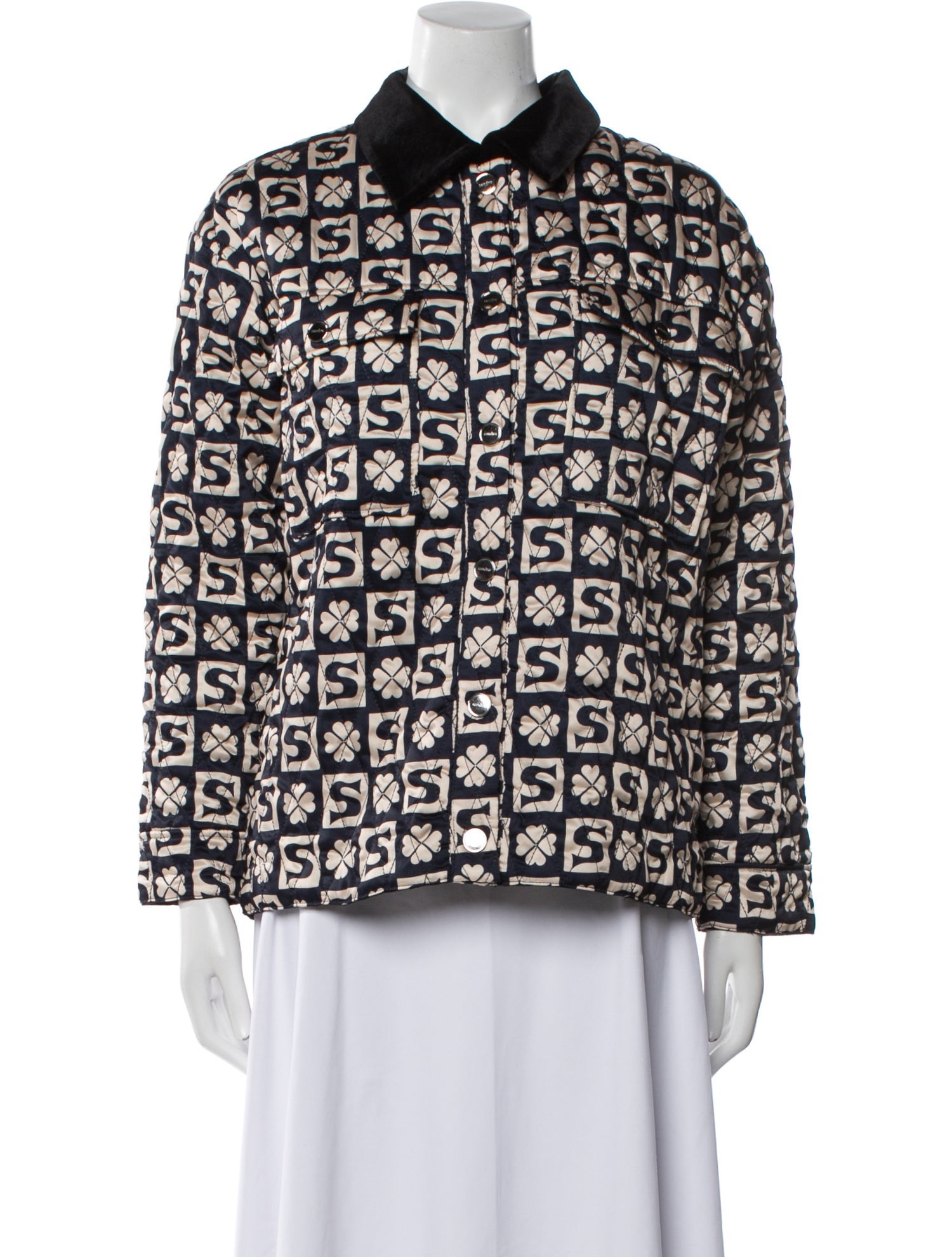 Sandro Printed Jacket w/ Tags