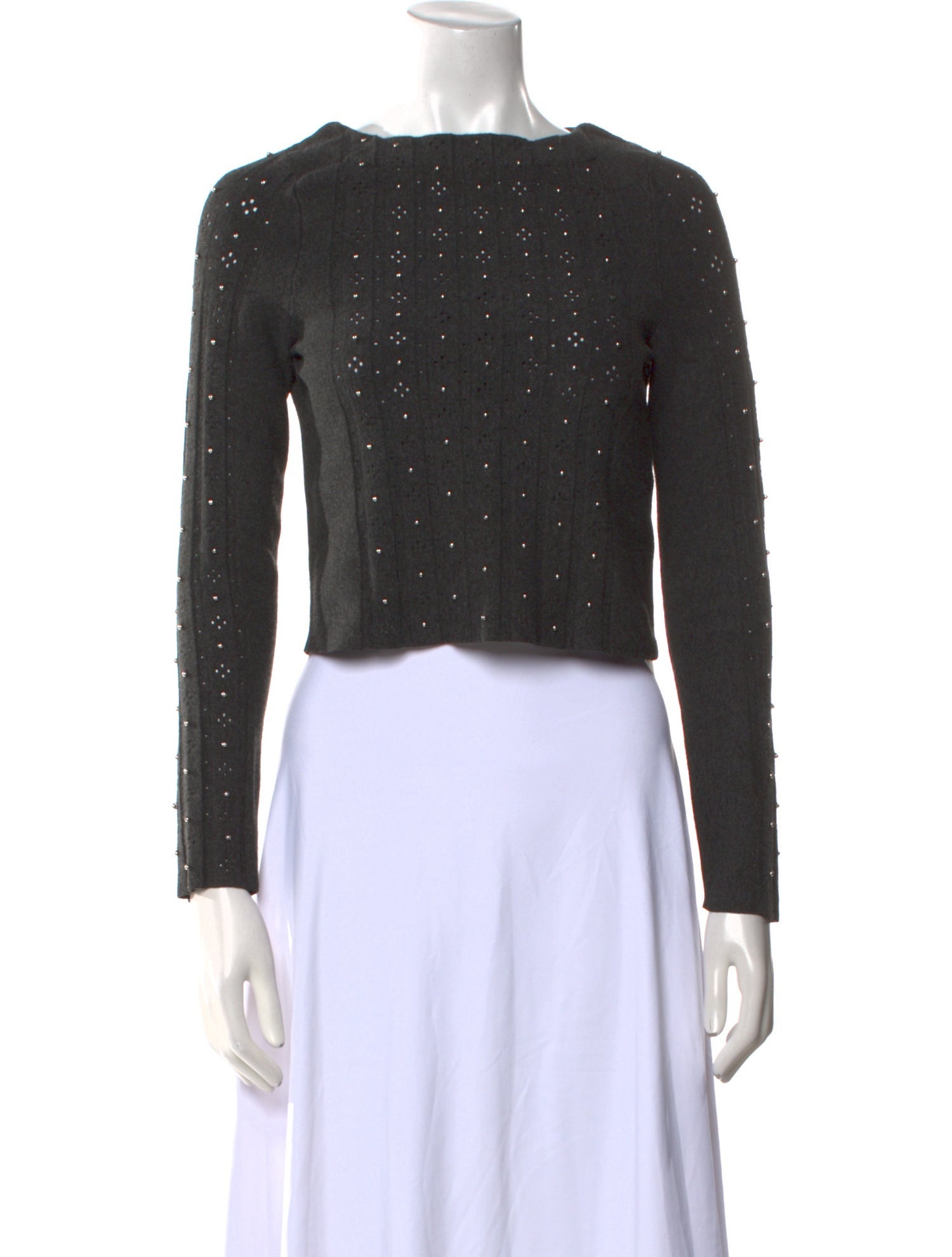 Sandro Scoop Neck Sweater