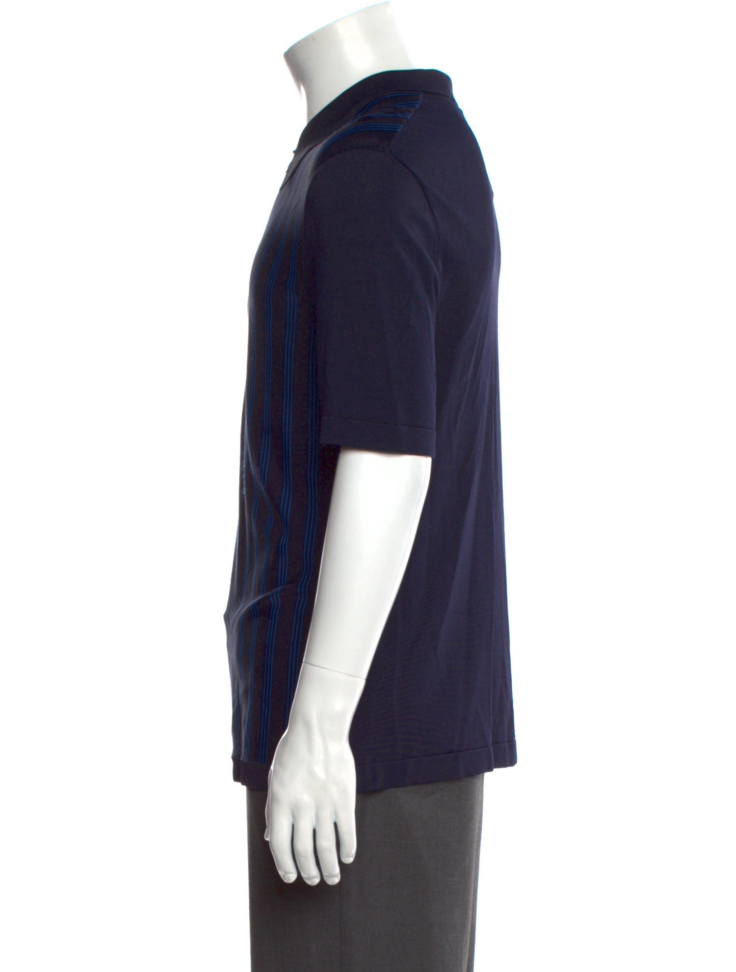 Sandro Striped Short Sleeve Shirt