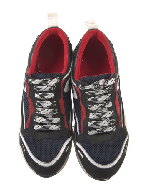 Sandro Mesh Printed Sneakers