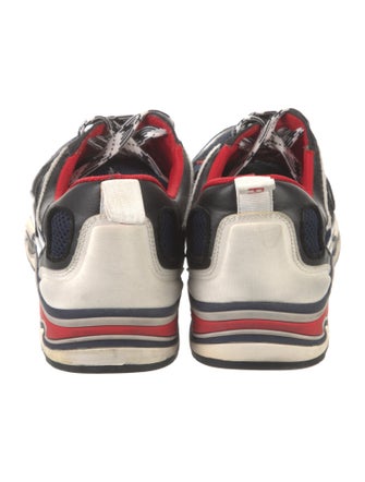 Sandro Mesh Printed Sneakers