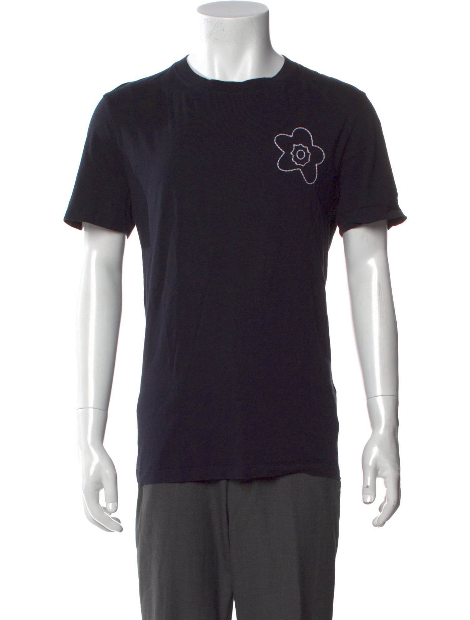 Sandro Graphic Print Crew Neck T-Shirt