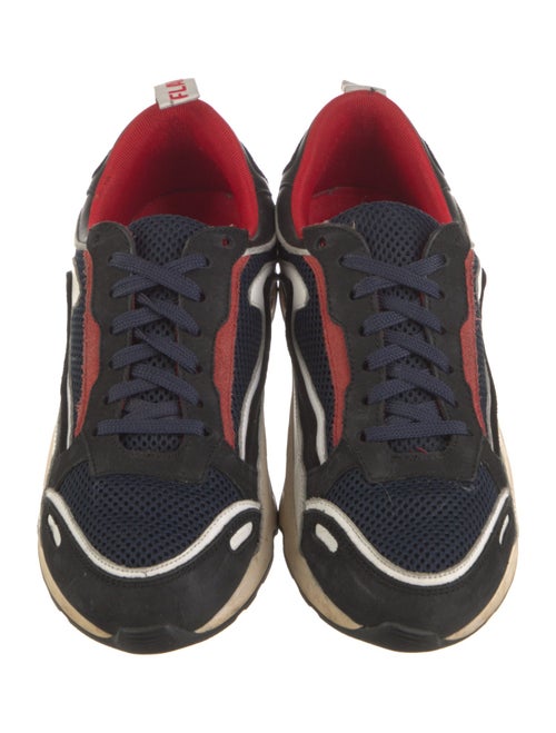 Sandro Colorblock Pattern Sneakers