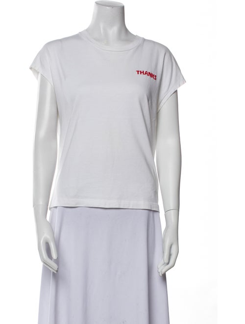 Sandro Graphic Print Crew Neck T-Shirt