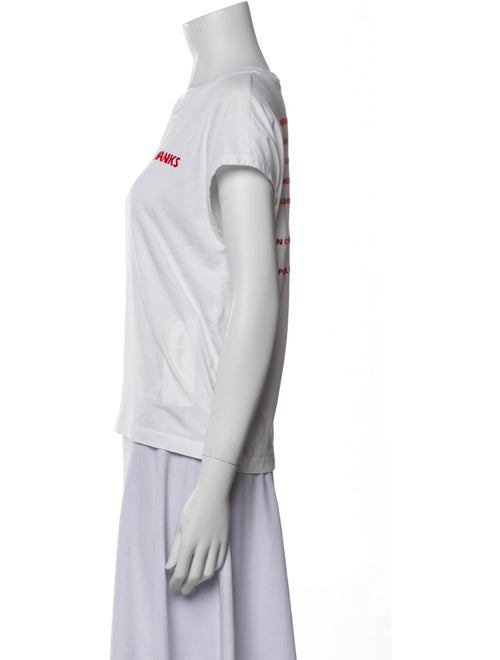 Sandro Graphic Print Crew Neck T-Shirt