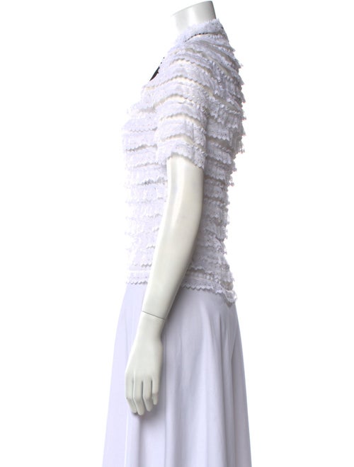 Sandro Silk Mock Neck Top