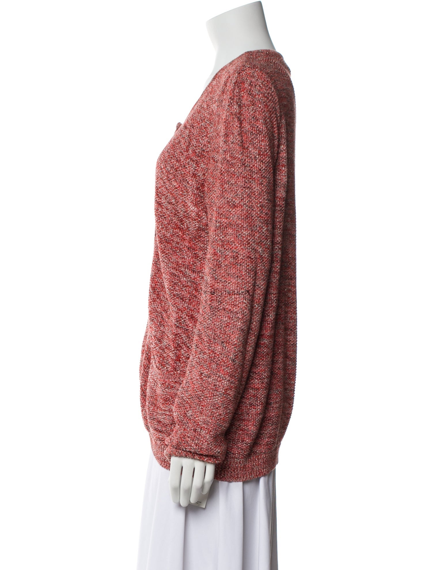 Sandro Linen Tweed Pattern Evening Jacket