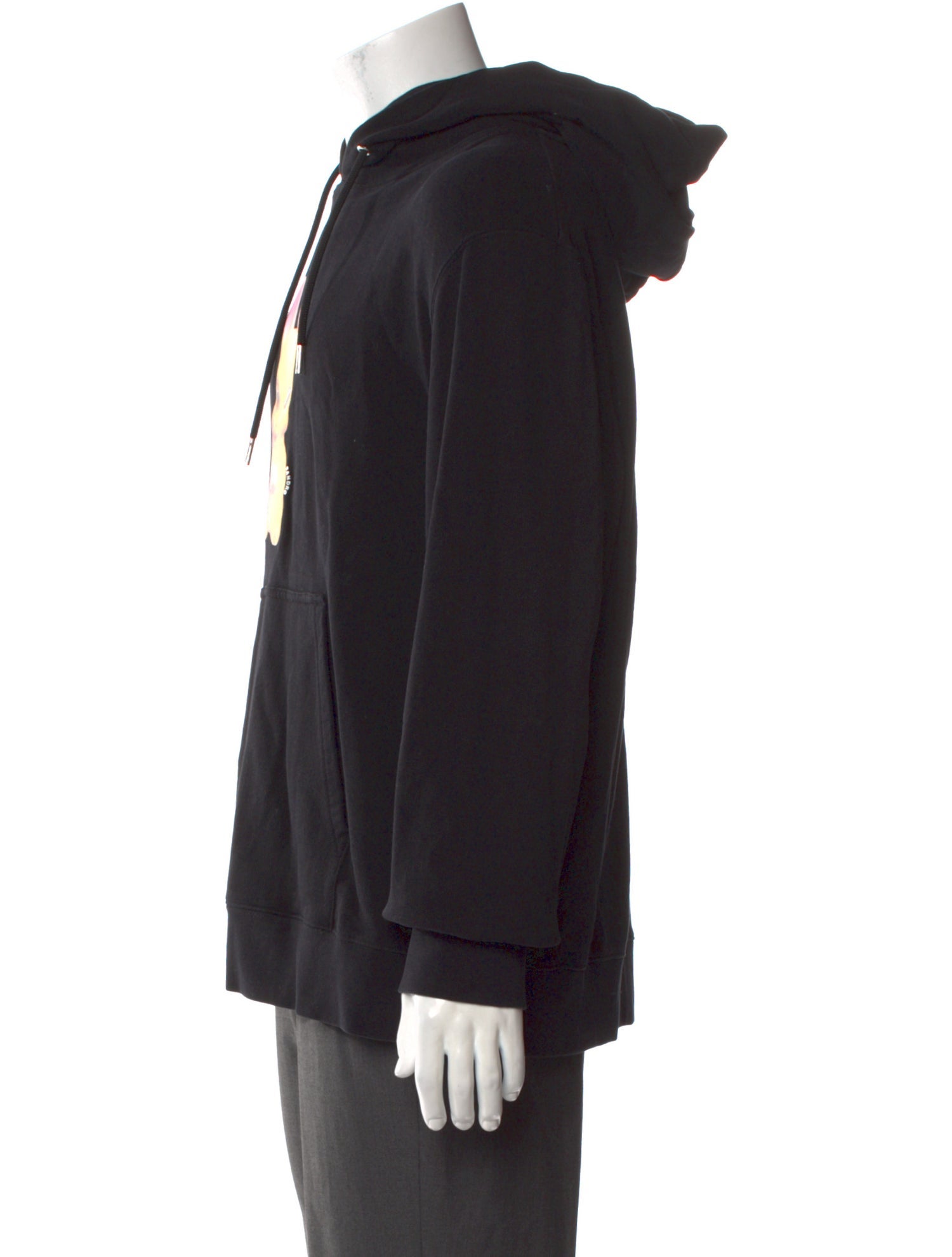 Sandro Graphic Print Crew Neck Hoodie