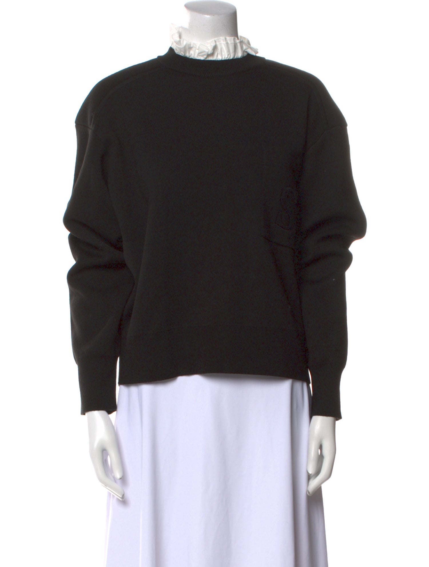 Sandro Wool Mock Neck Sweatshirt w/ Tags