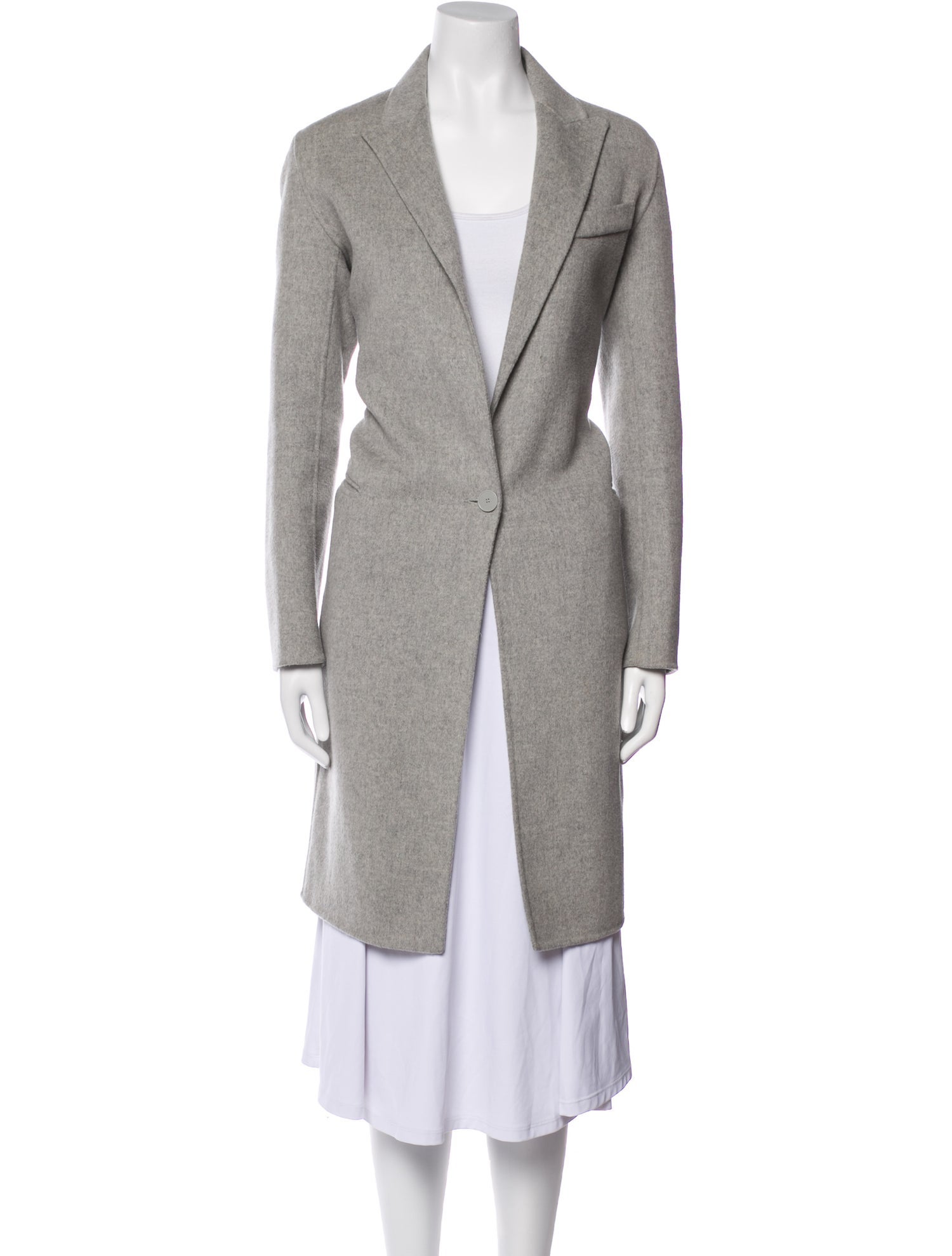 Sandro Wool Trench Coat