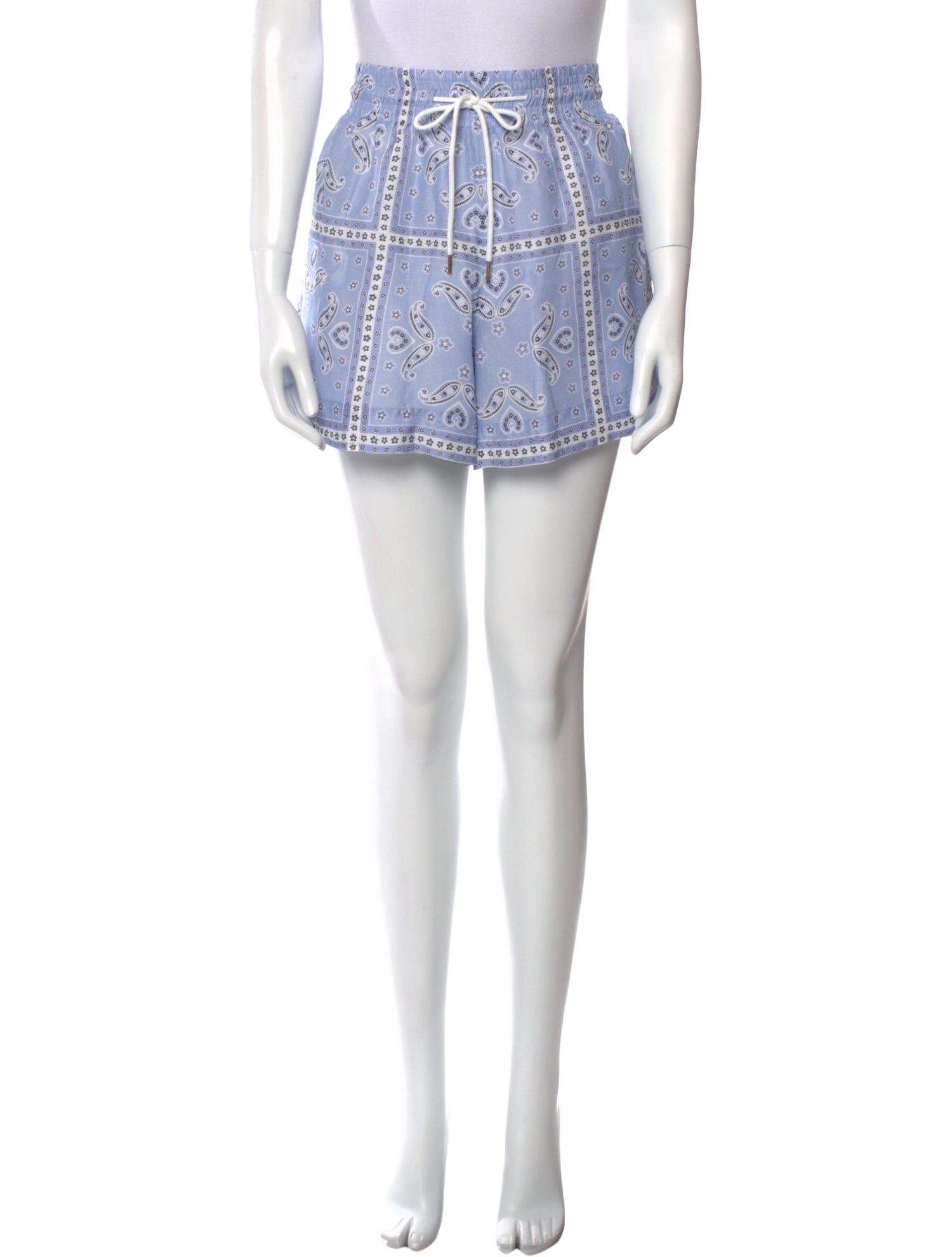 Sandro Linen Mini Shorts