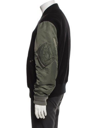 Sandro Wool Bomber Jacket