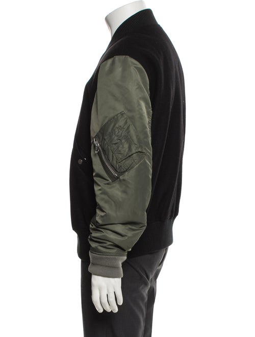 Sandro Wool Bomber Jacket