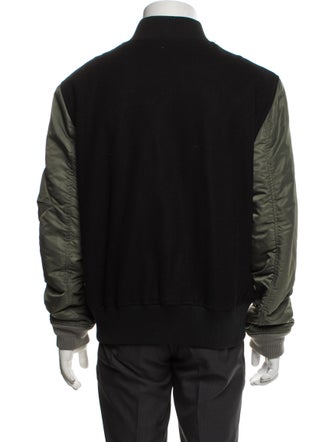 Sandro Wool Bomber Jacket