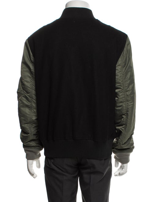 Sandro Wool Bomber Jacket