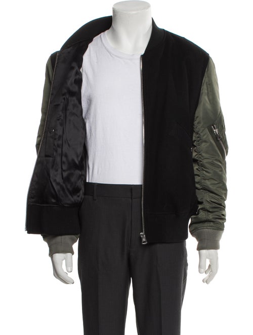 Sandro Wool Bomber Jacket