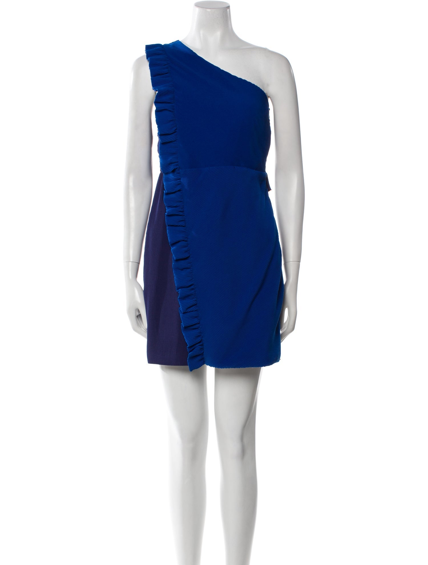 Sandro One-Shoulder Mini Dress