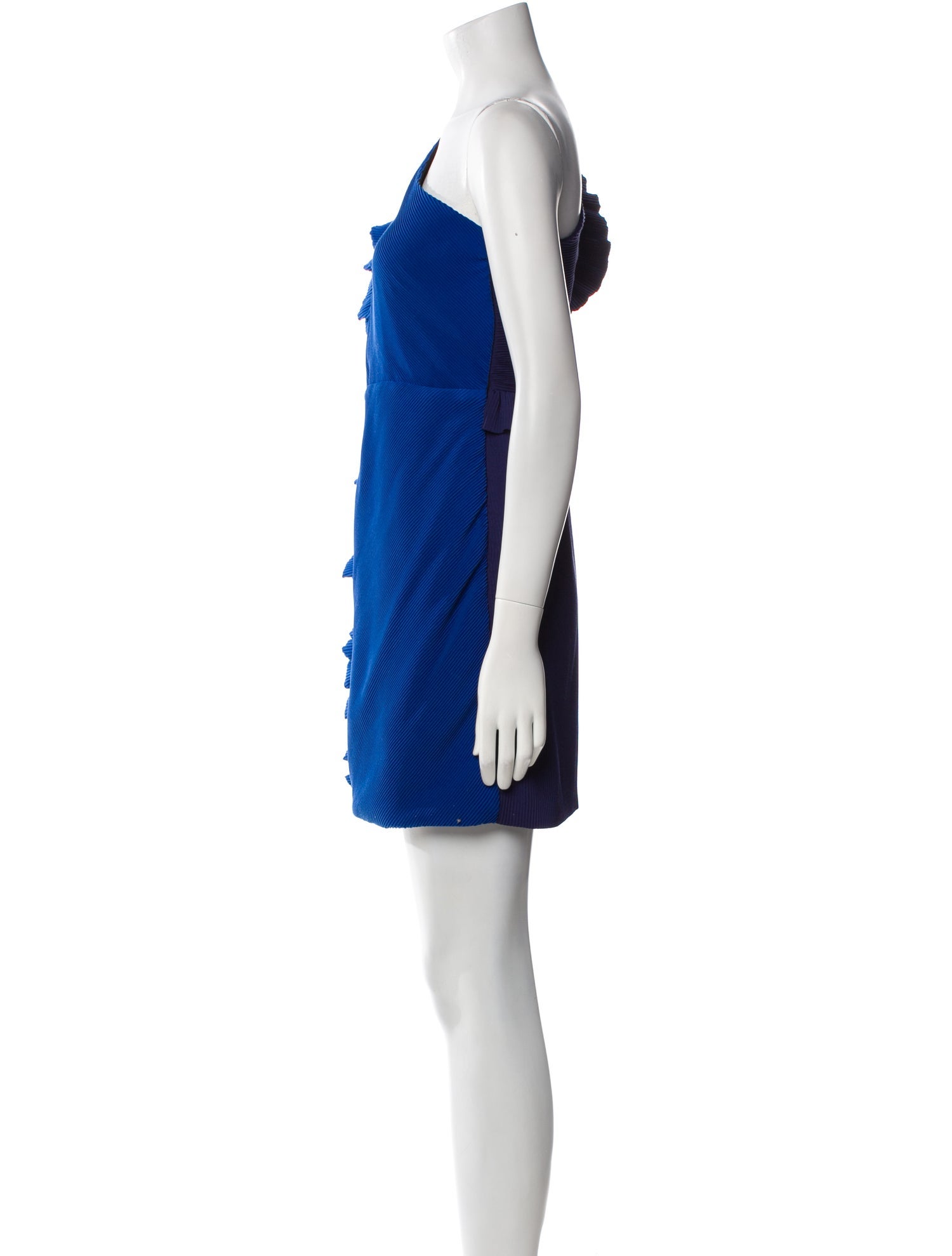 Sandro One-Shoulder Mini Dress