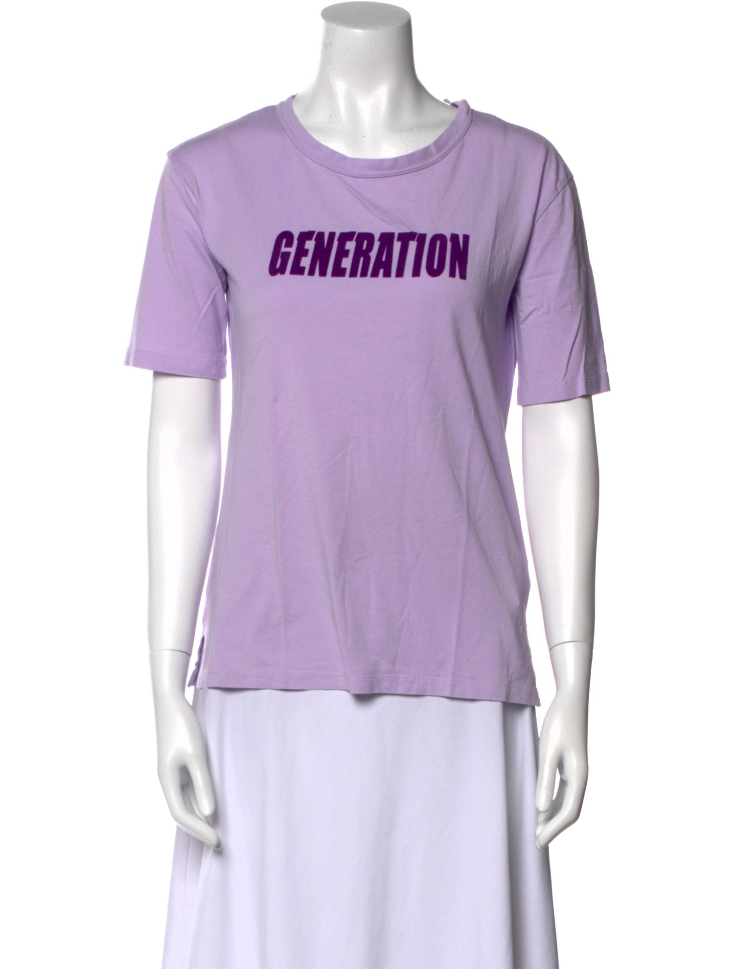 Sandro Graphic Print Crew Neck T-Shirt