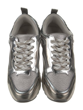 Sandro Mesh Chunky Sneakers