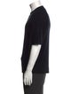 Sandro Mock Neck Short Sleeve Polo Sweater