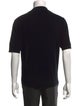 Sandro Mock Neck Short Sleeve Polo Sweater
