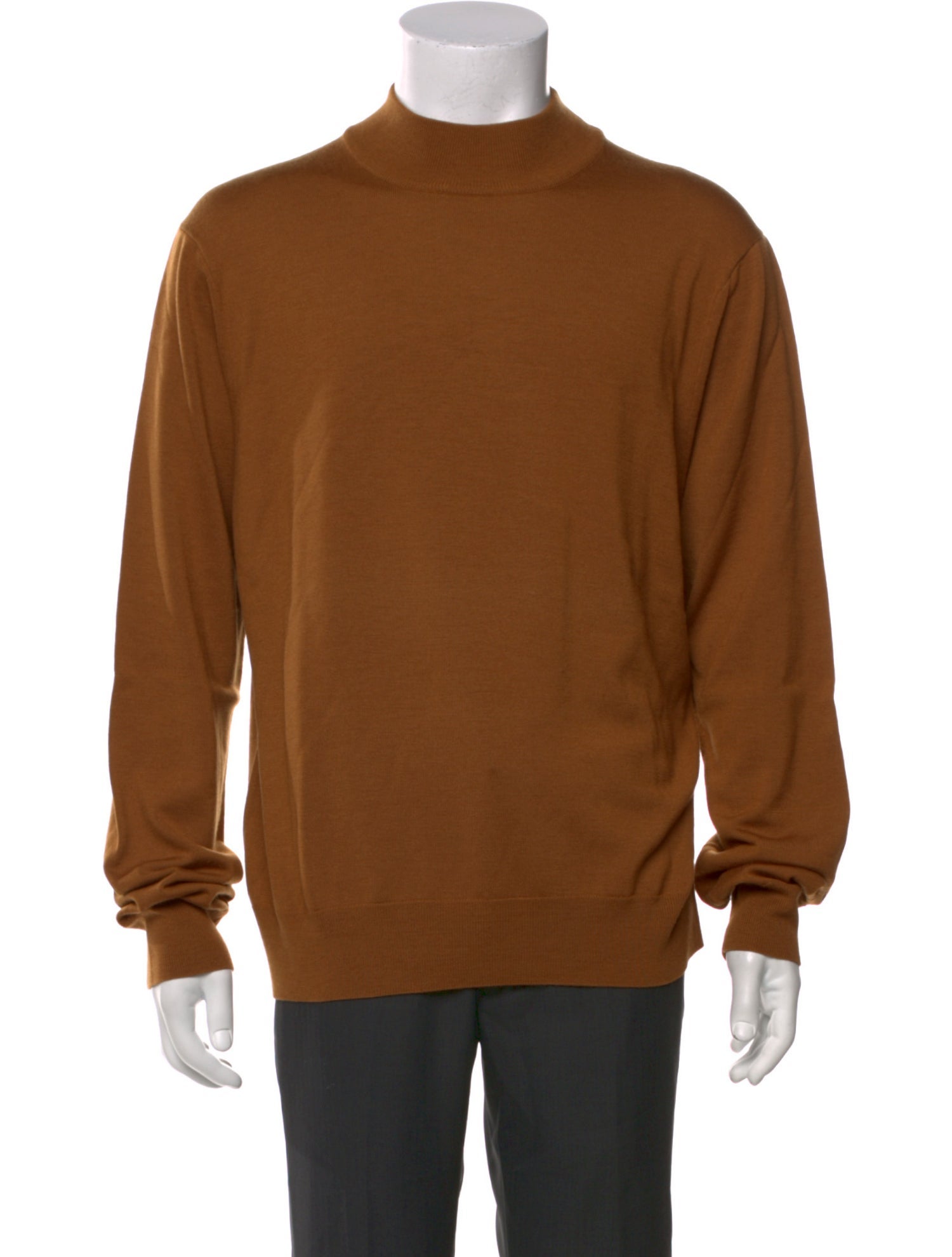 Sandro Wool Mock Neck Pullover