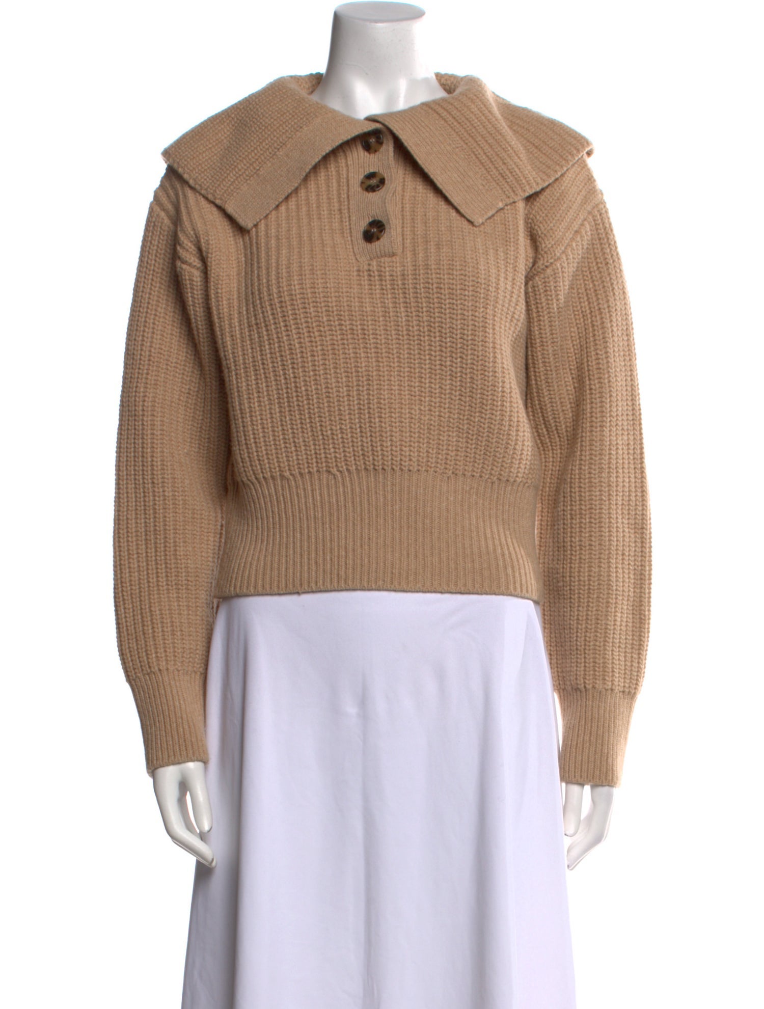 Sandro Wool Crew Neck Sweater