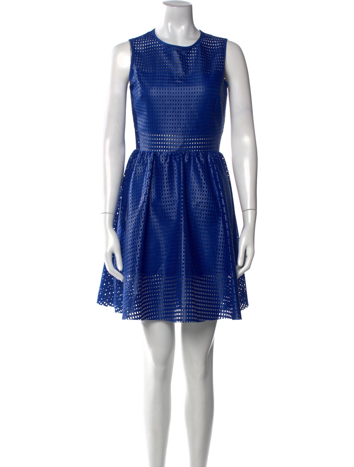 Sandro Crew Neck Mini Dress