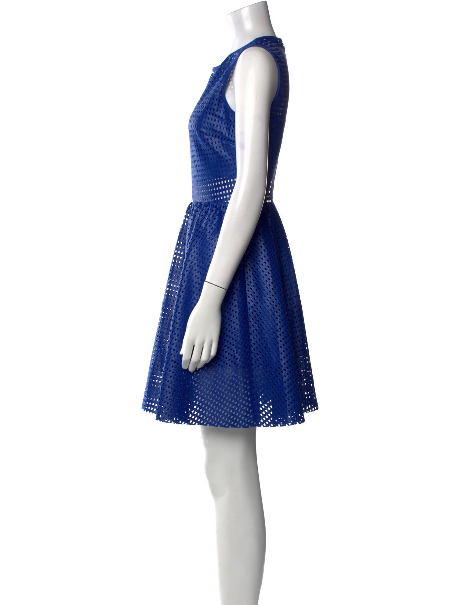 Sandro Crew Neck Mini Dress