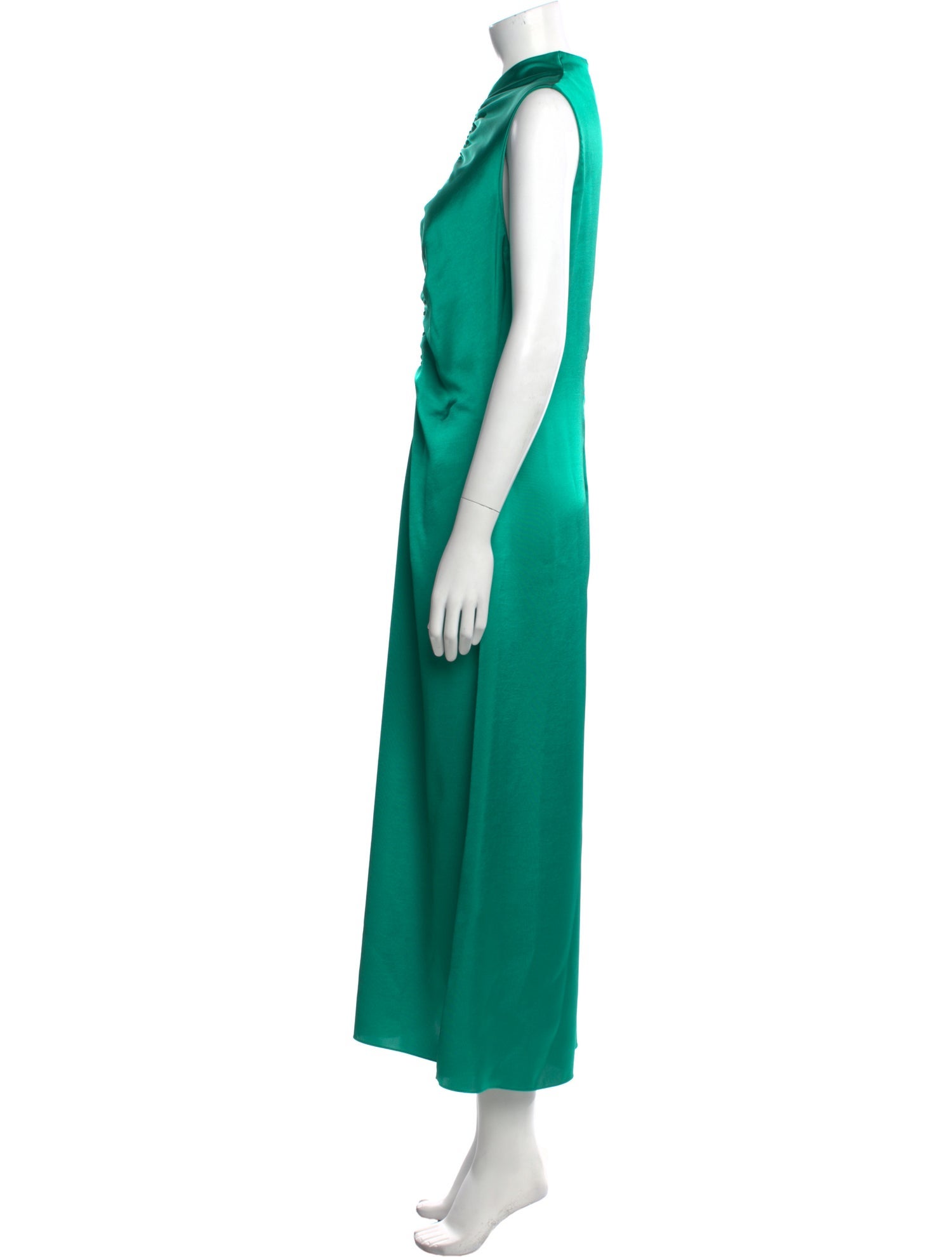 Sandro Crew Neck Long Dress