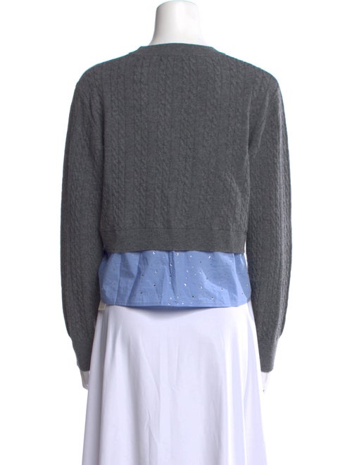 Sandro Wool Crew Neck Sweater
