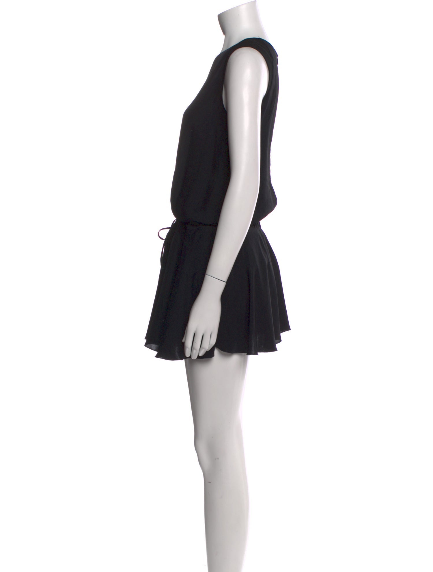 Sandro Crew Neck Mini Dress