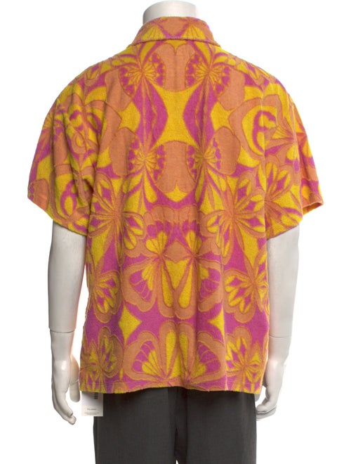 Sandro Printed Short Sleeve Shirt