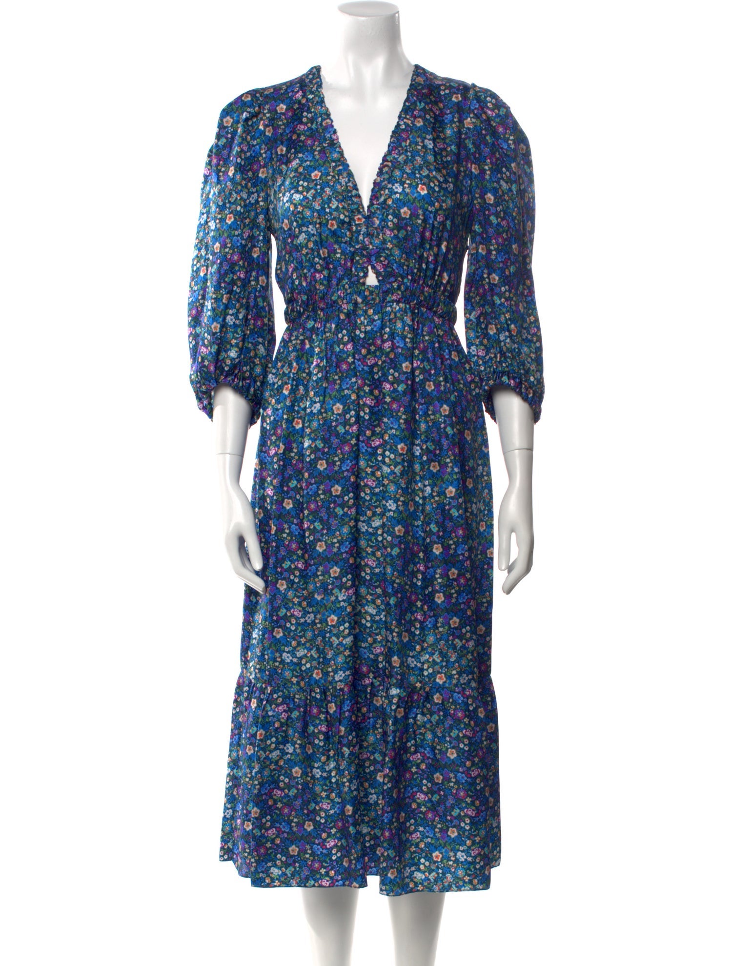 Sandro Silk Midi Length Dress