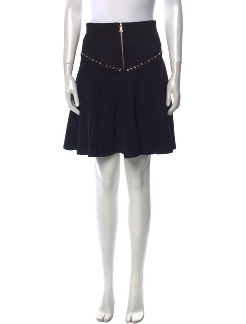 Sandro Studded Accents Knee-Length Skirt