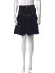 Sandro Studded Accents Knee-Length Skirt
