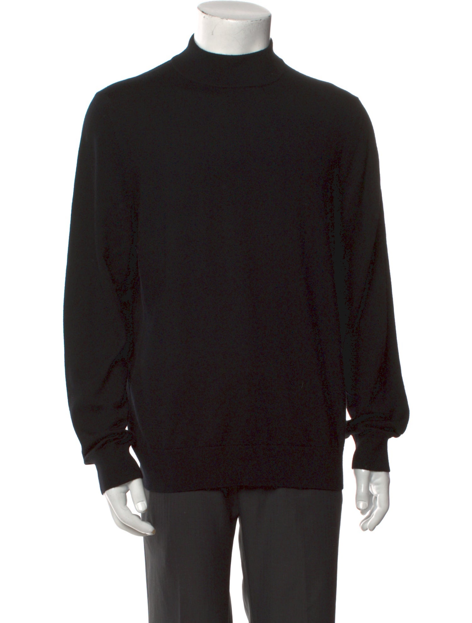 Sandro Wool Mock Neck Pullover