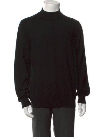 Sandro Wool Mock Neck Pullover