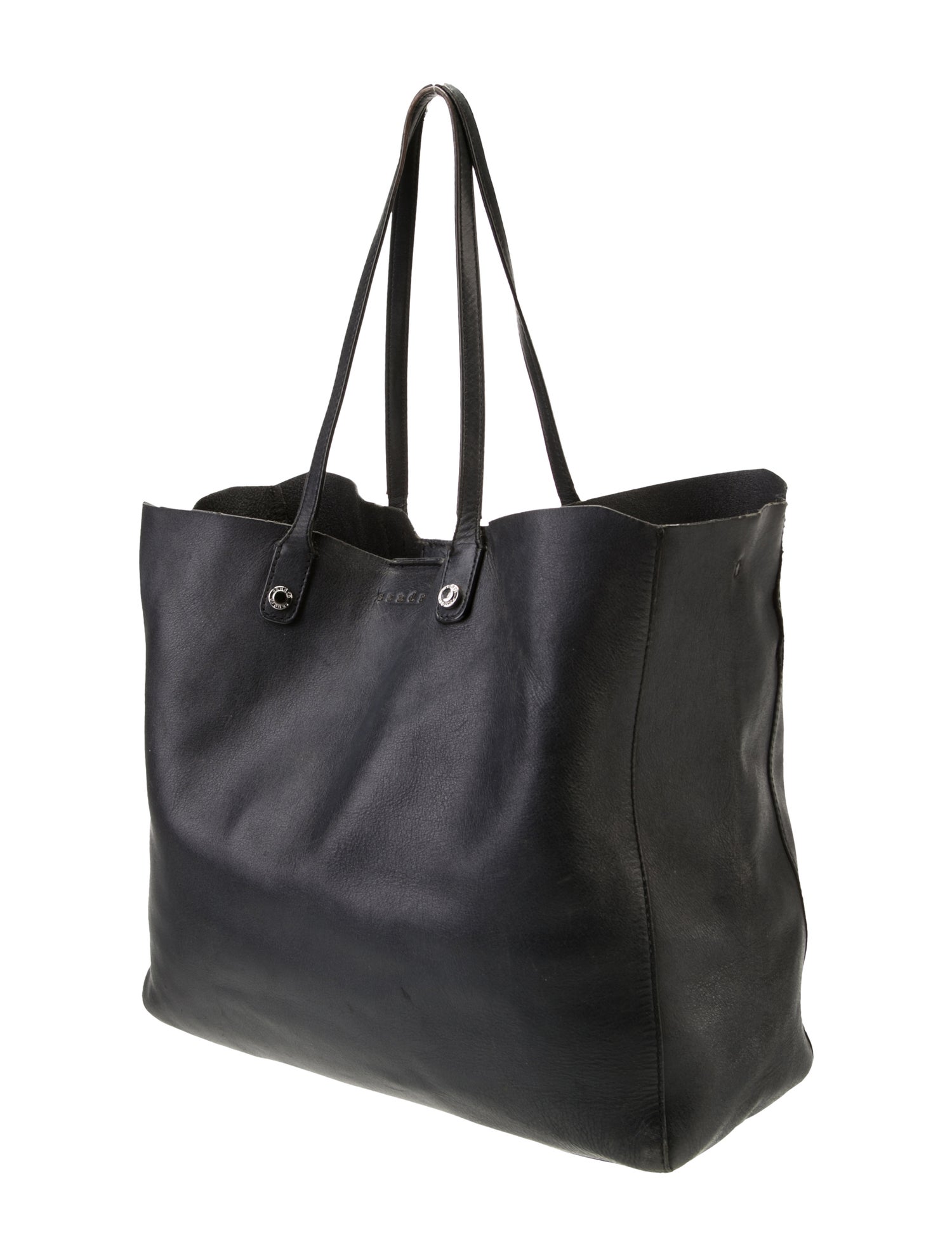 Sandro Leather Bucket Bag