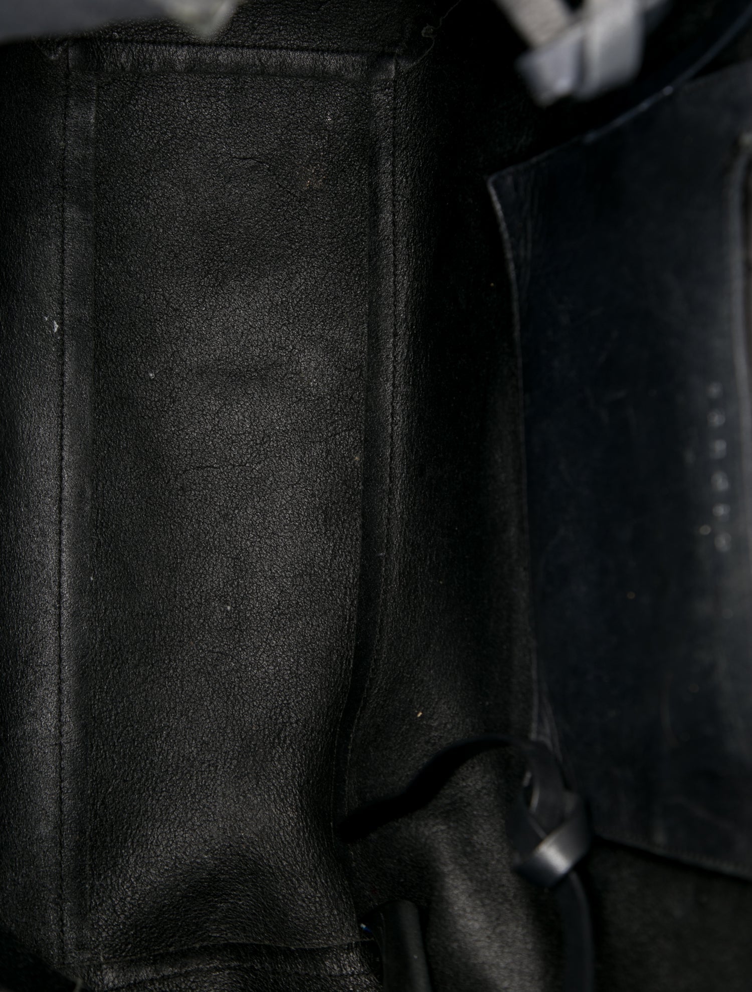 Sandro Leather Bucket Bag