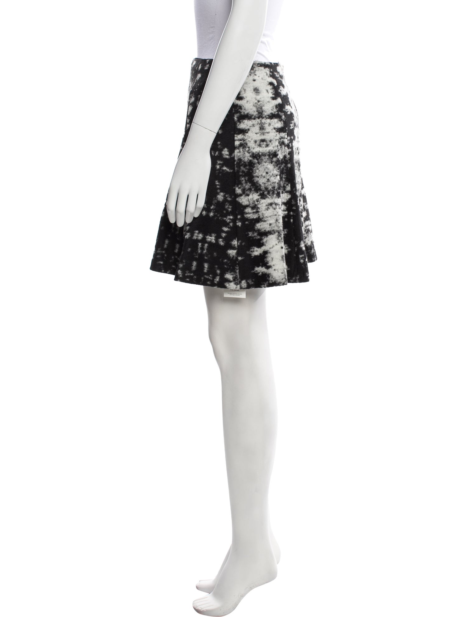 Sandro Printed Mini Skirt