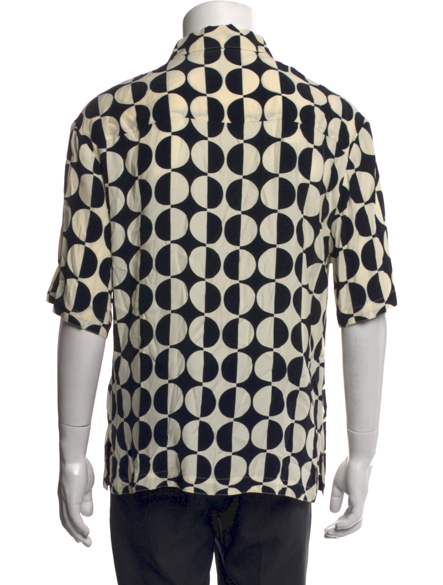 Sandro Printed Short Sleeve Shirt