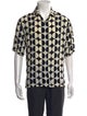 Sandro Printed Short Sleeve Shirt