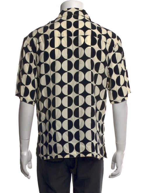 Sandro Printed Short Sleeve Shirt