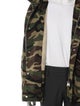 Sandro Camouflage Print Utility Jacket
