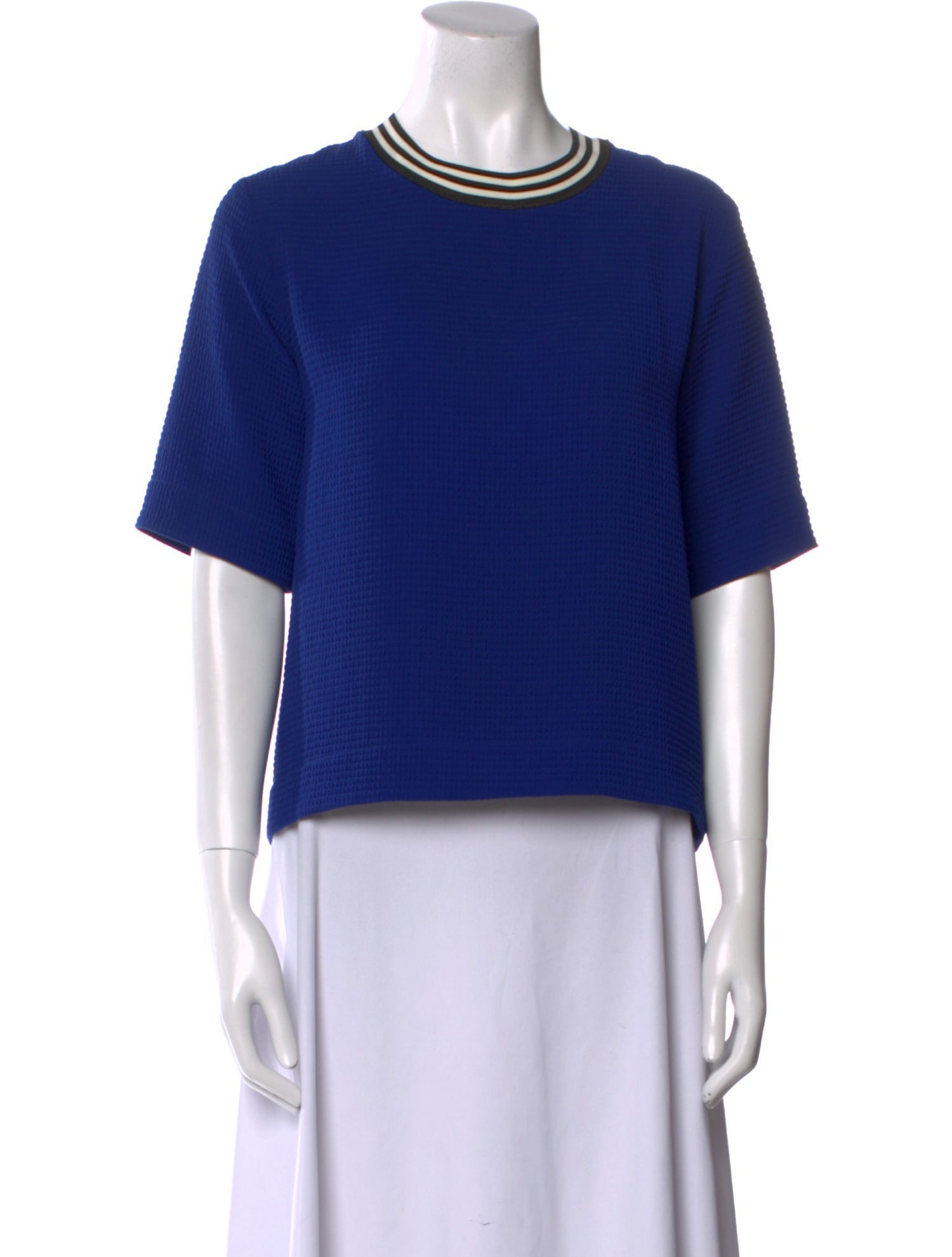 Sandro Crew Neck Short Sleeve Top