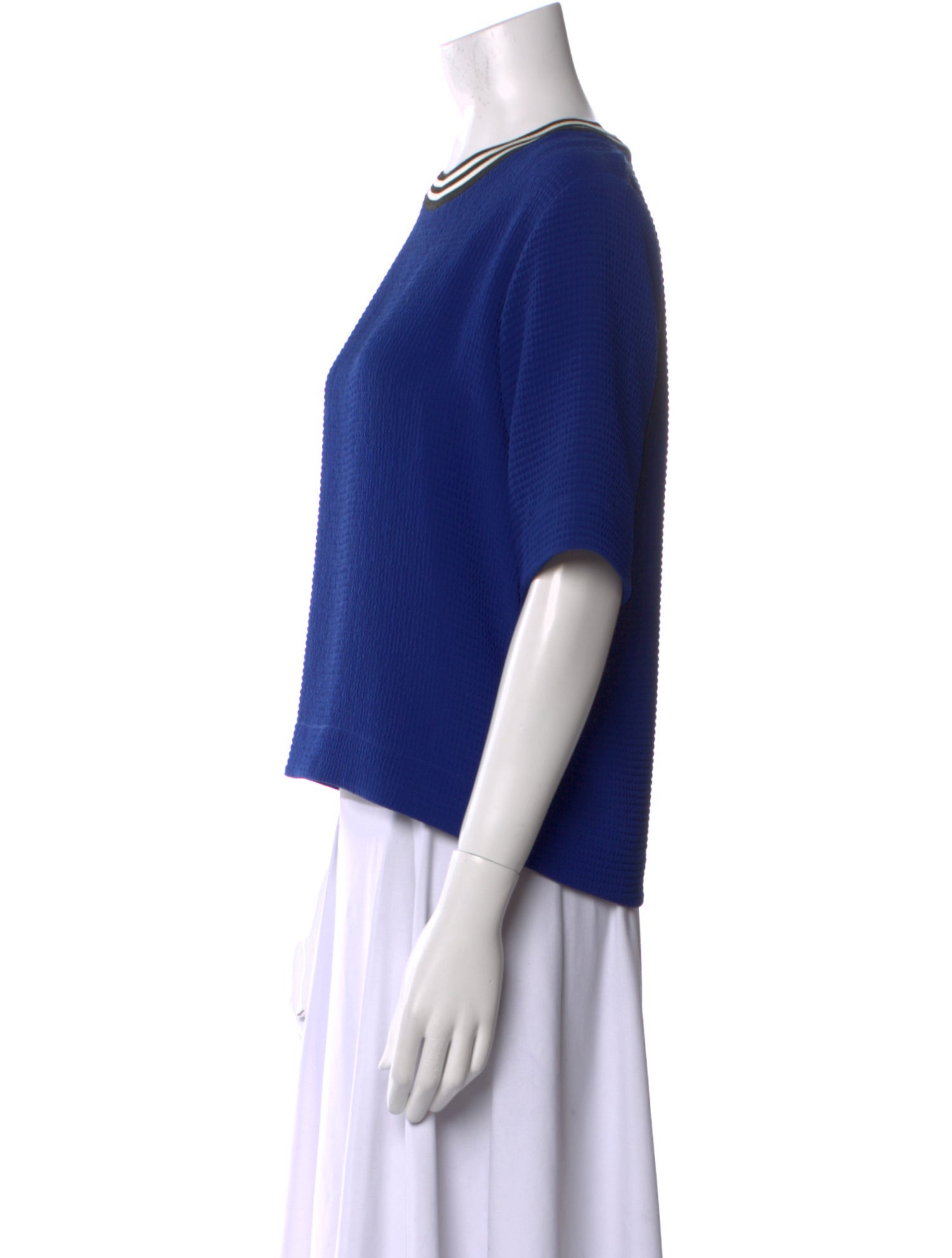 Sandro Crew Neck Short Sleeve Top