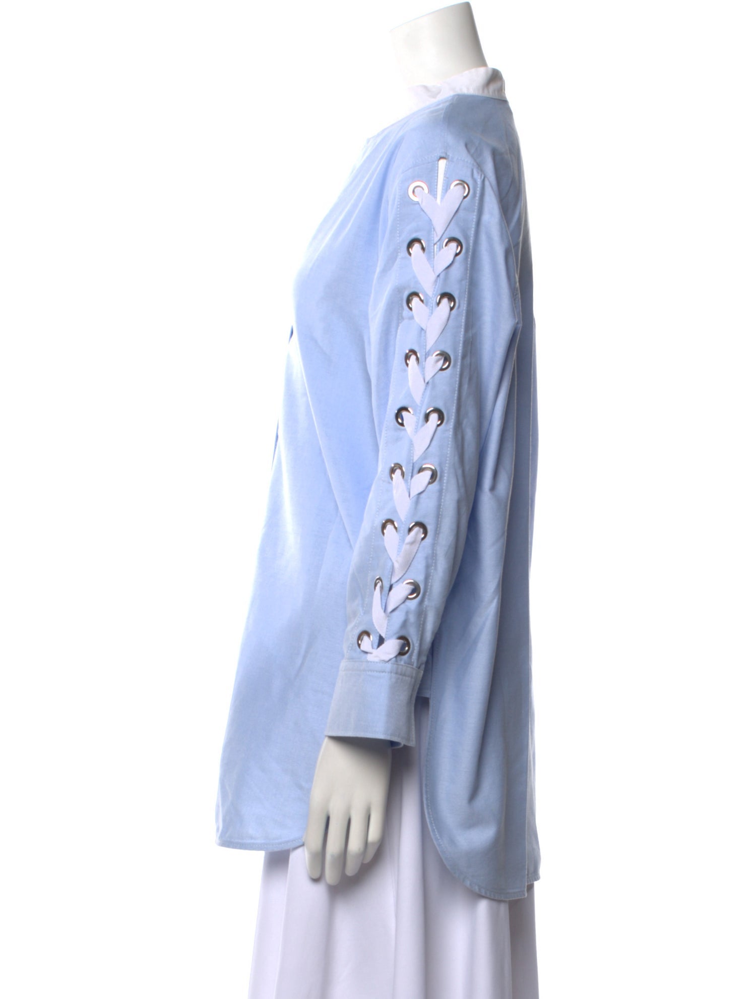 Sandro Mock Neck Long Sleeve Tunic