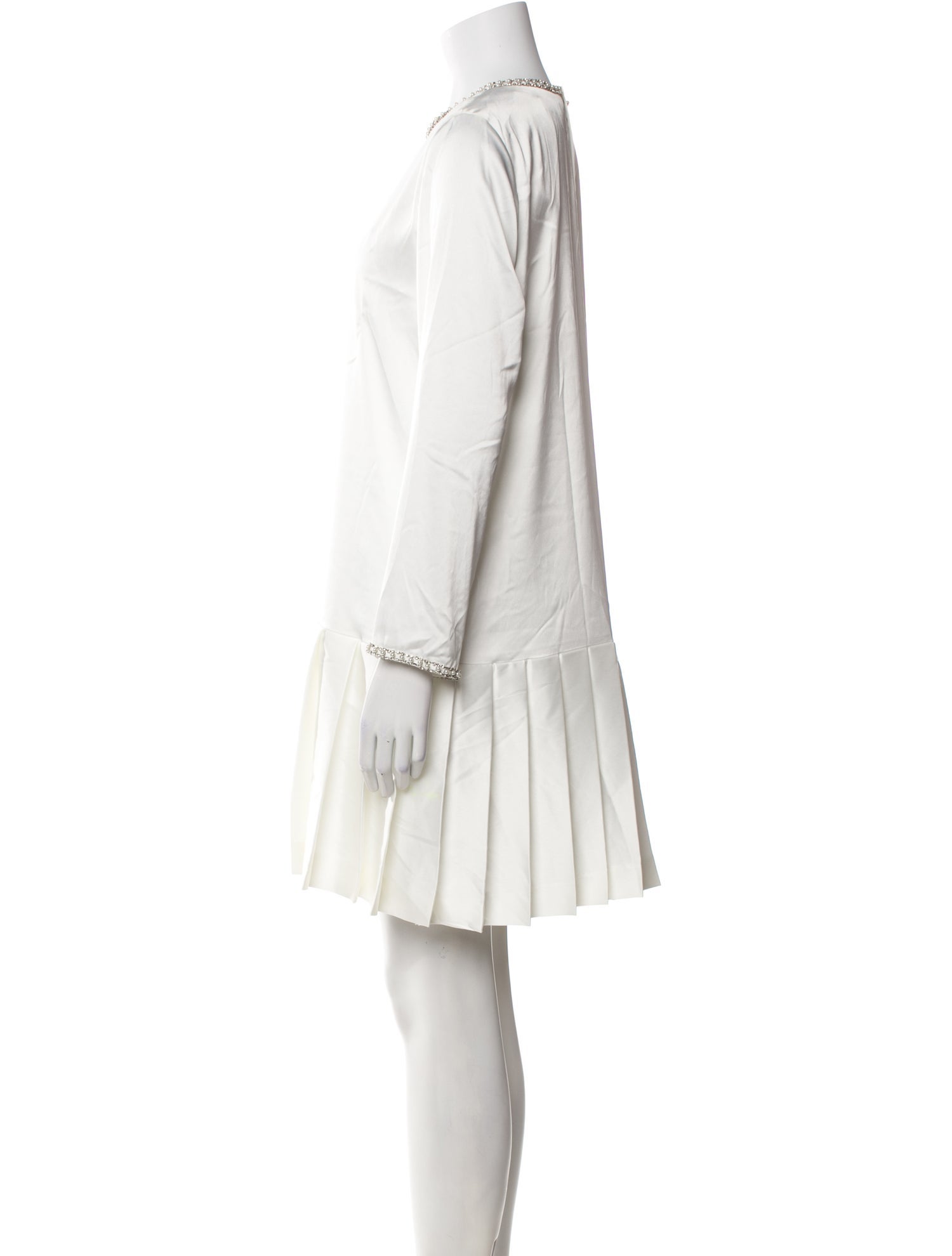 Sandro Crew Neck Mini Dress